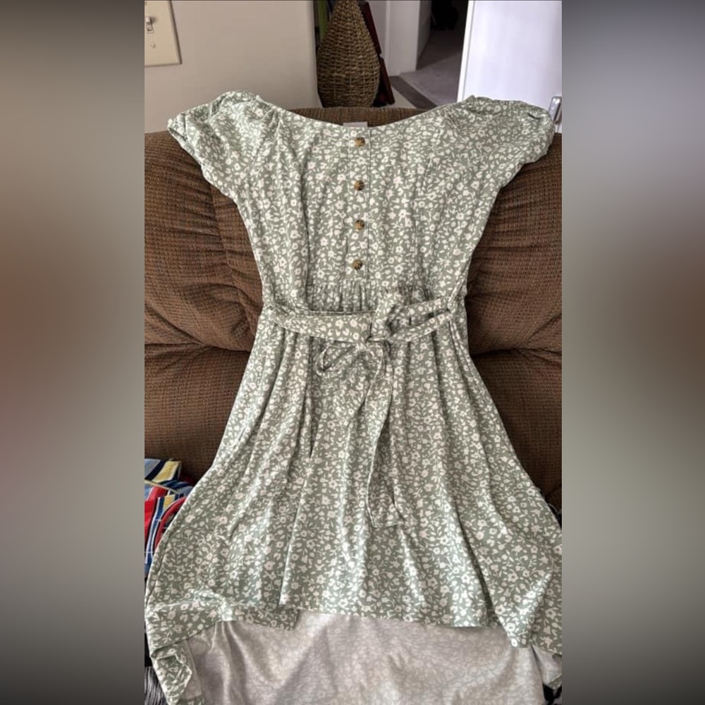 Green summer dress size 3/5